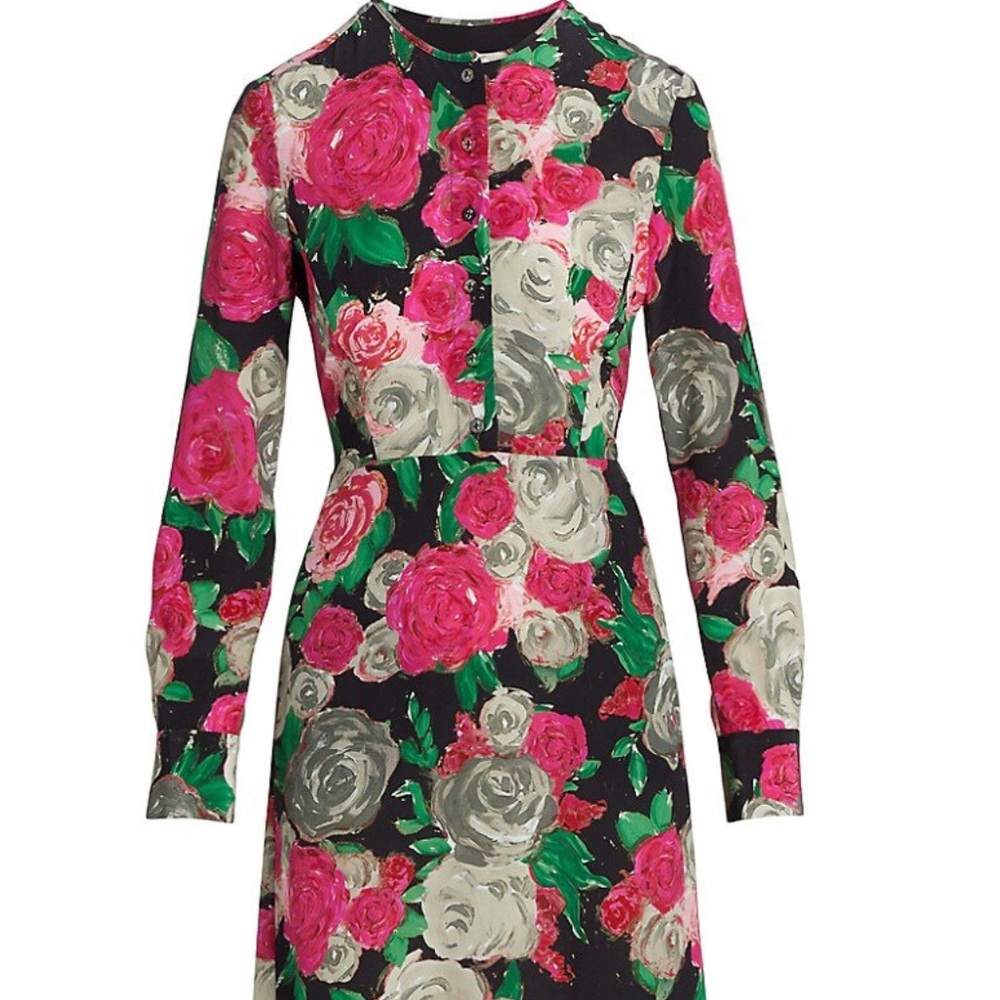 Rachel coney shortened floral dress. Knee length. Super elegant